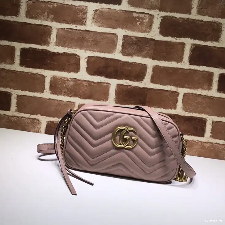First bag ru Marmont bag GG small Gucci shoulder 0514